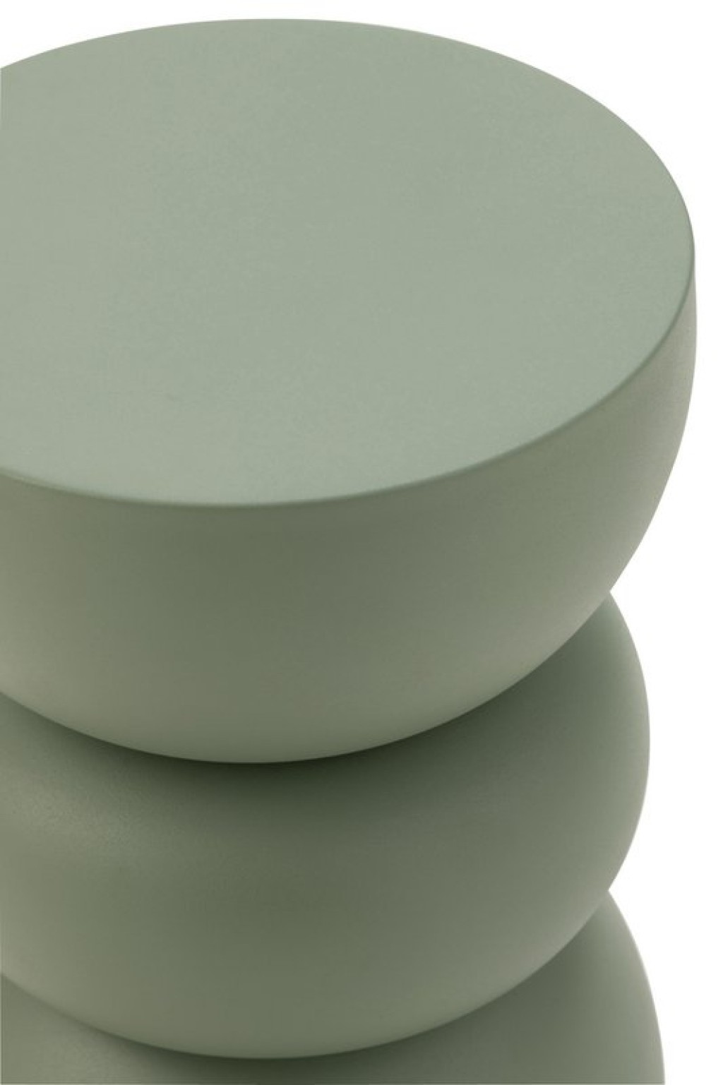 J-Line side table Lise - iron - green