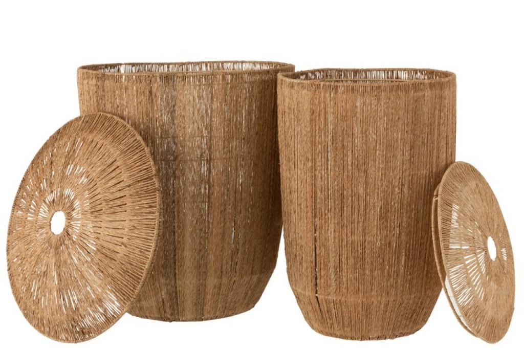 J-Line Set 2 Man Dantya Long Jute Natural