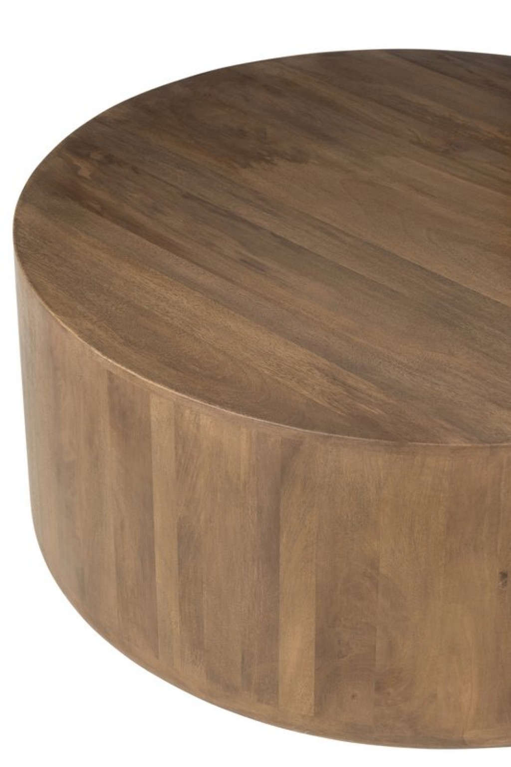 J-Line Set of 2 Side Tables Toge Mango Wood Brown