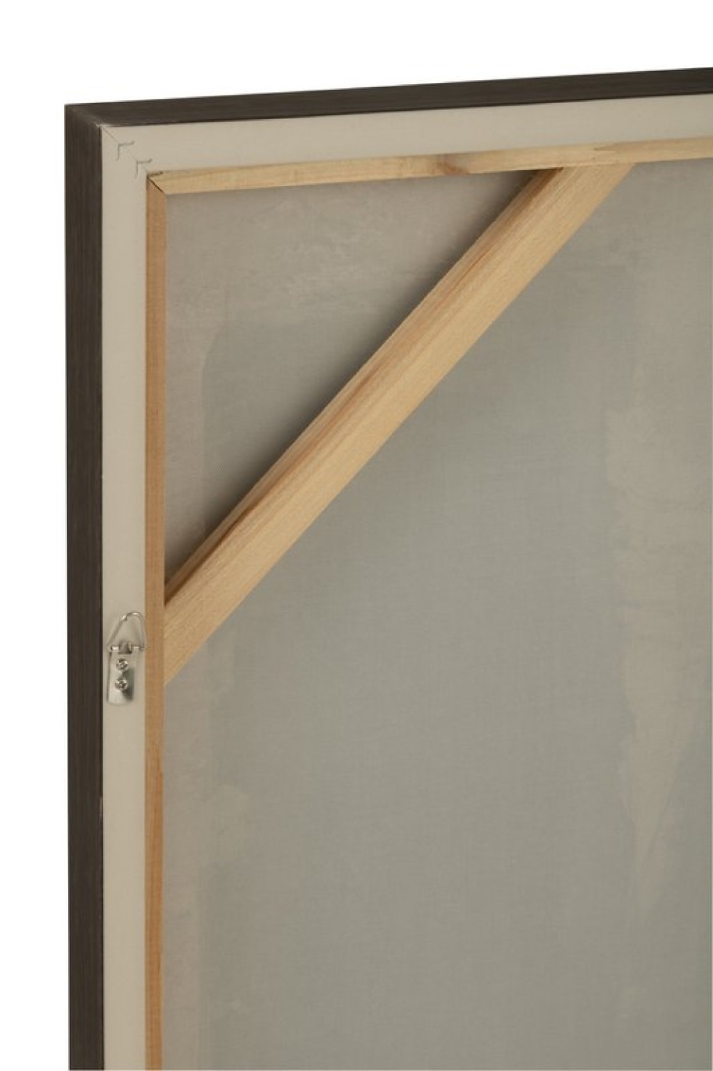 J-Line Painting Pog Acrylic Paint/Canvas Black/Brown