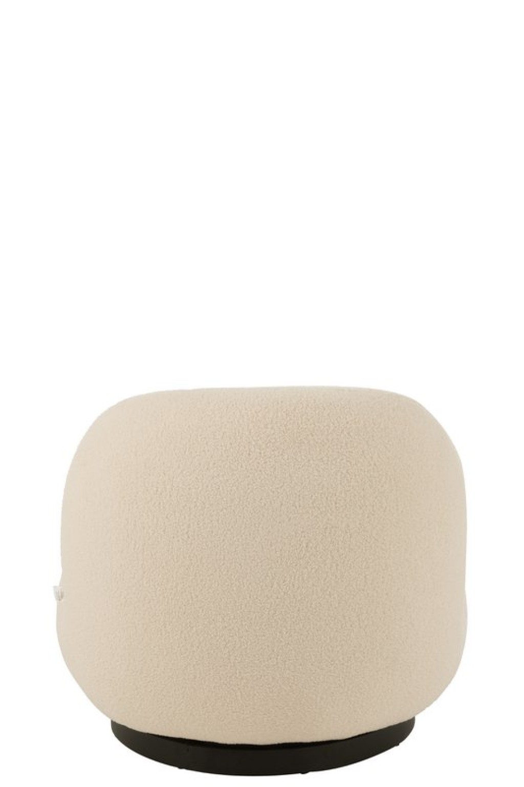 J-Line Lounge Chair Snow Poplar Wood/Foam White/Black