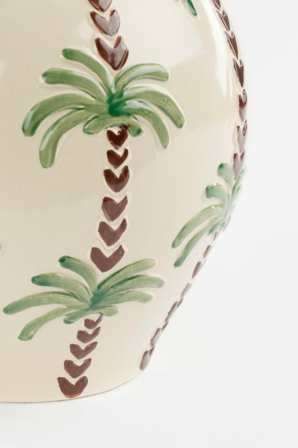 Paradiso Vase - H28 x Ø28 cm - Ceramics - Off -White