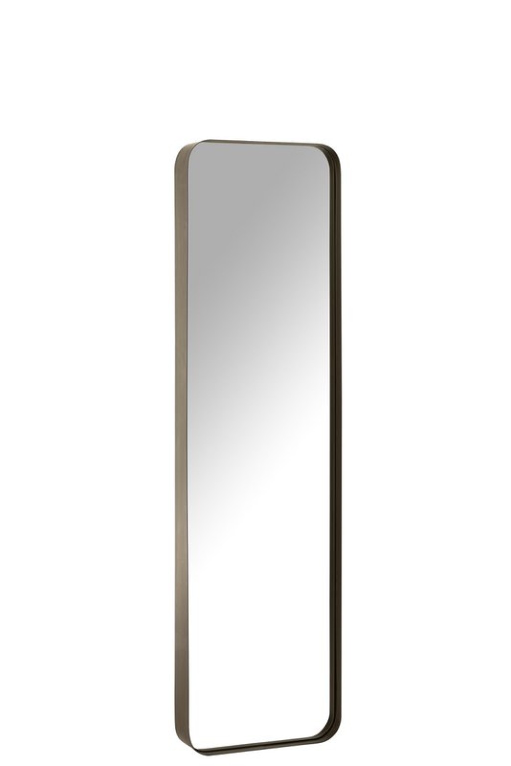 J -Line Spiegel Markus - Metal/Glass - Black - Small - 160 x 44 cm