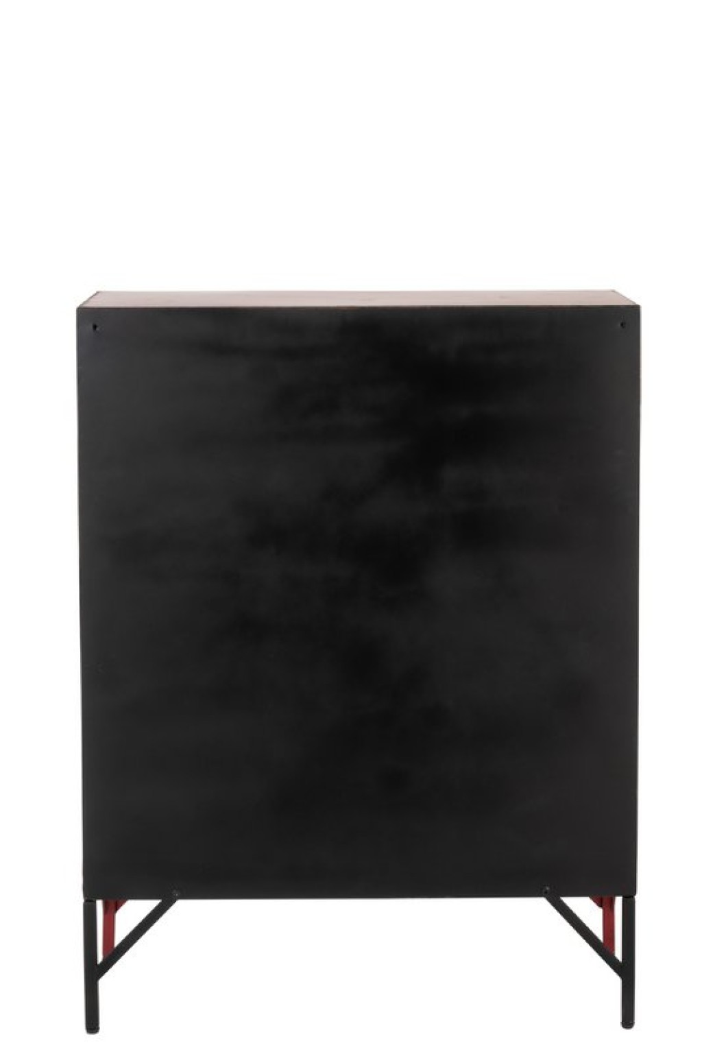 J-Line Cabinet 9 Drawers Metal Red