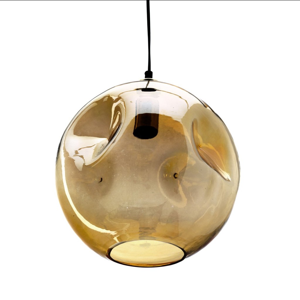 De Bubbella-hanger - bleek goud