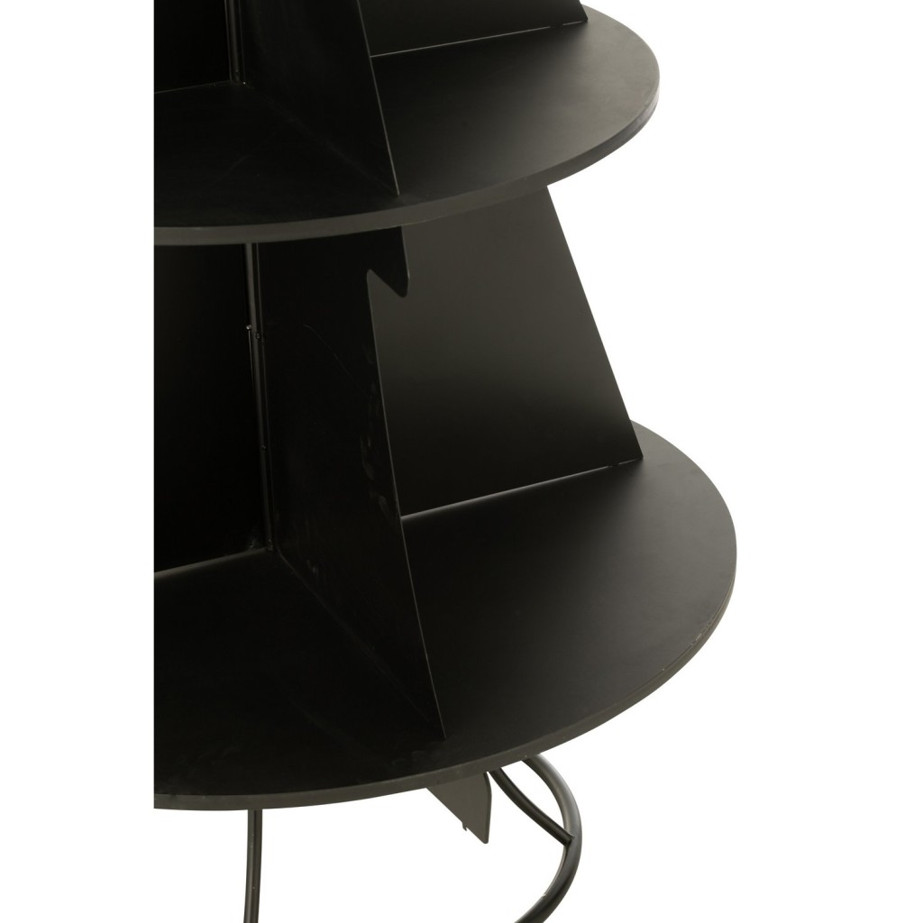 J-Line Rek X'mas Tree Metaal Zwart Large