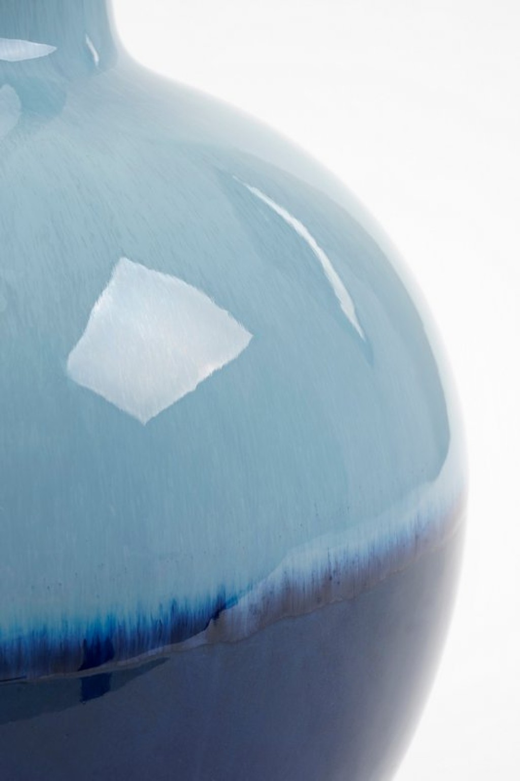 Holm vase - H42 x Ø29 cm - Ceramics - Blue