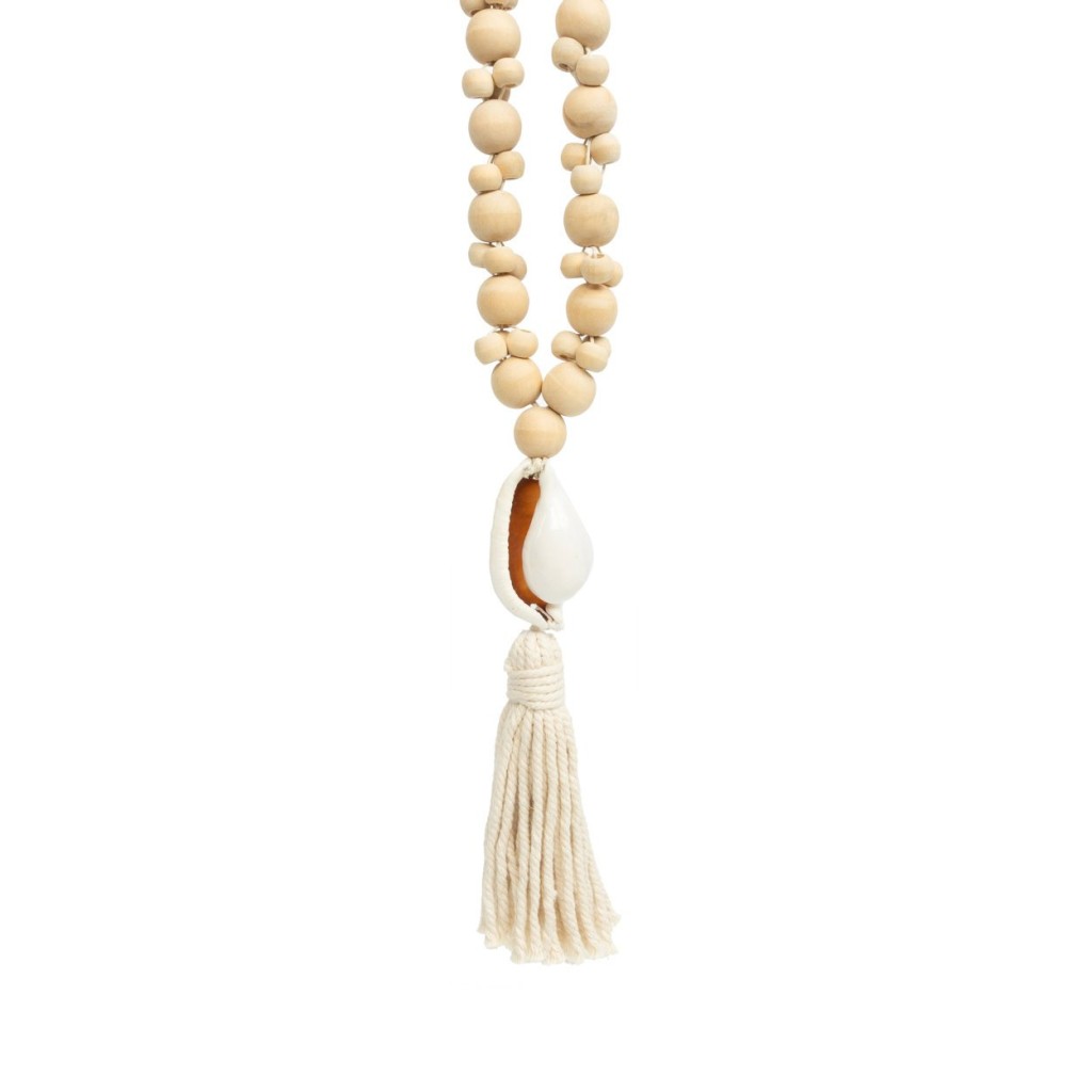 De Kubu ketting - natuurlijk wit
