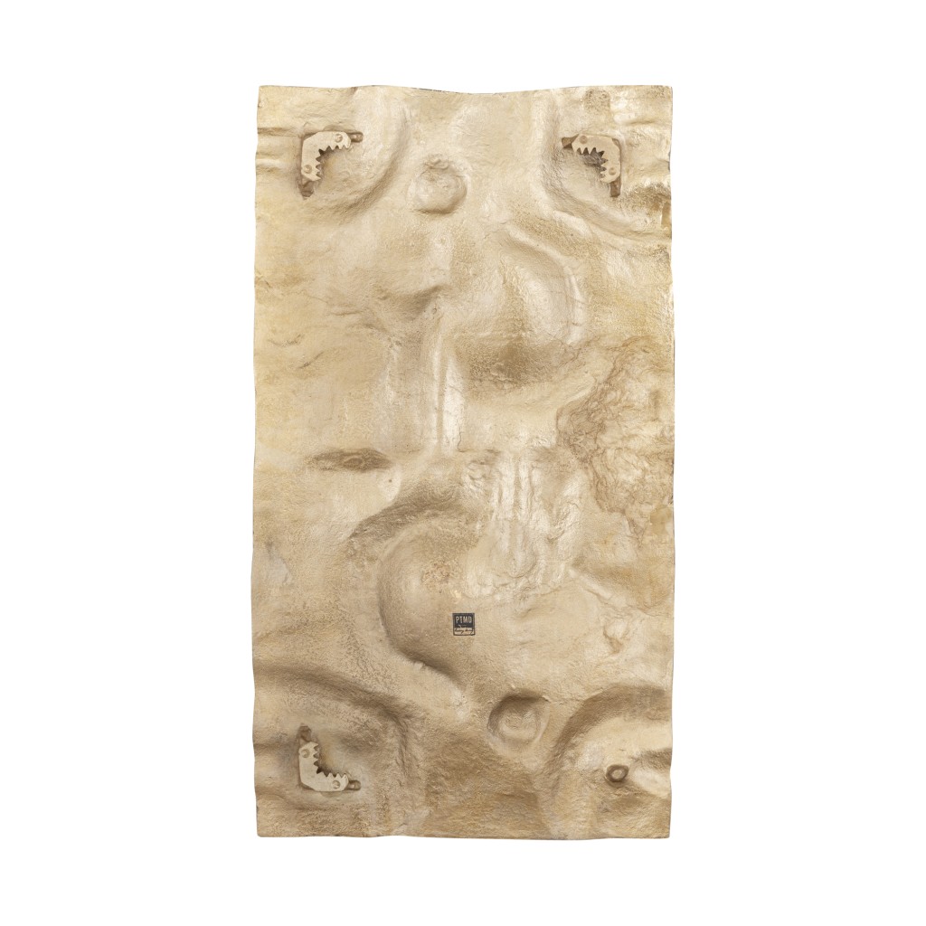 Eogan Gold Casted Alu Wall Panel Rough Rec