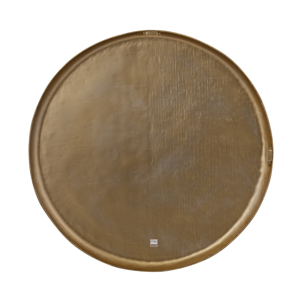 Jowad Antique Gold Alu Sheet Wall Panel Ribbed L