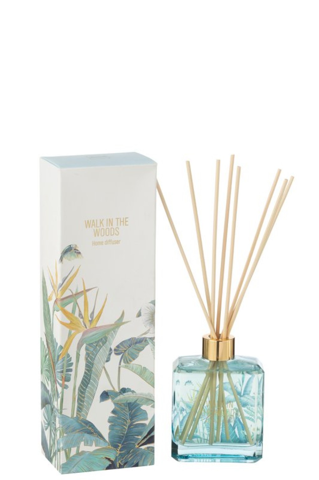 J-Line Geurolie Walk In The Woods Wax Blauw-180Ml