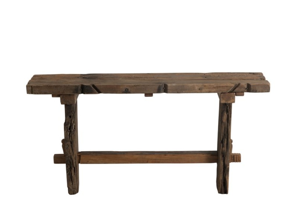 J-Line Console Brut Recycled Wood Brown