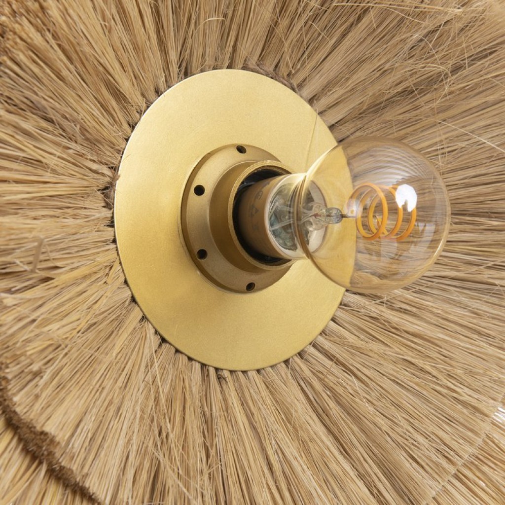 The Double Trouble Wall Lamp - Natural Gold - M