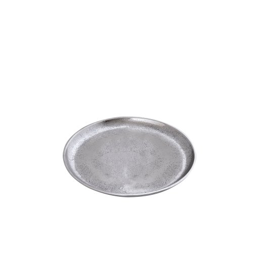 Afta Silver Casted Alu Simple Plate Round S
