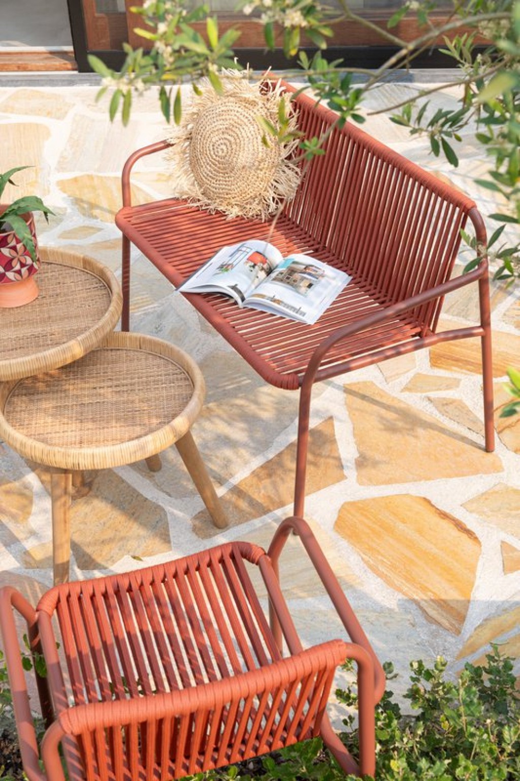 J-Line table Lurne - wood - natural