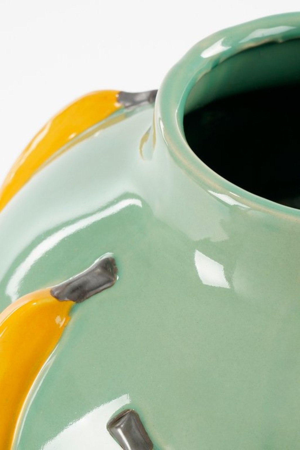 Mosa Vase - H38 x Ø34 cm - Ceramics - Light green