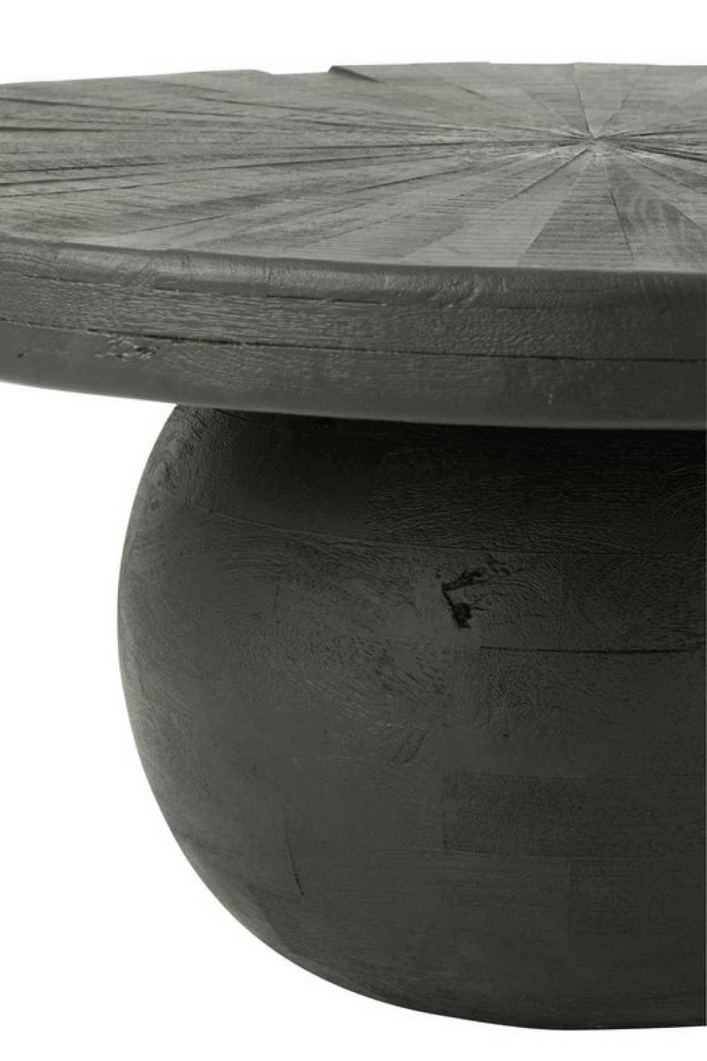 J-Line side table Bol Shanil - wood - black