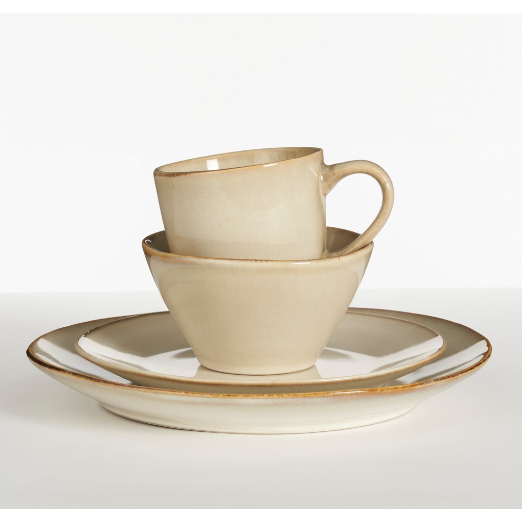 Racco Serviesset 4 Persoons - Steengoed - Beige