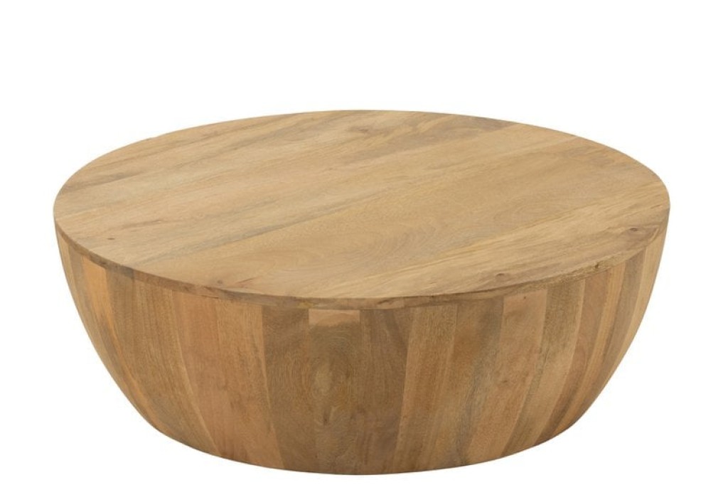 J-Line Coffee Table Camille Mango Wood Natural