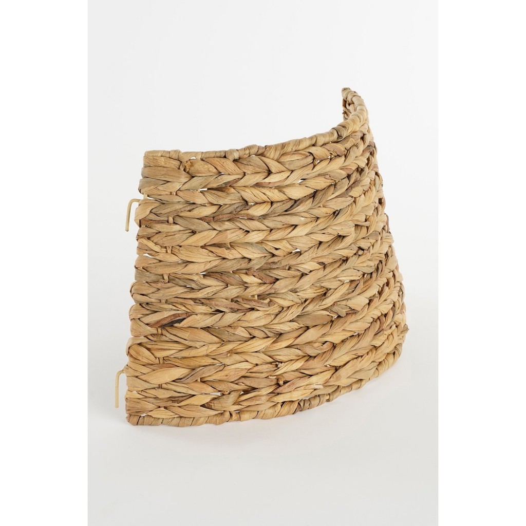 Kerstboomrok Opvouwbaar - H26 x Ø51 cm - Zeegras - Naturel Bruin