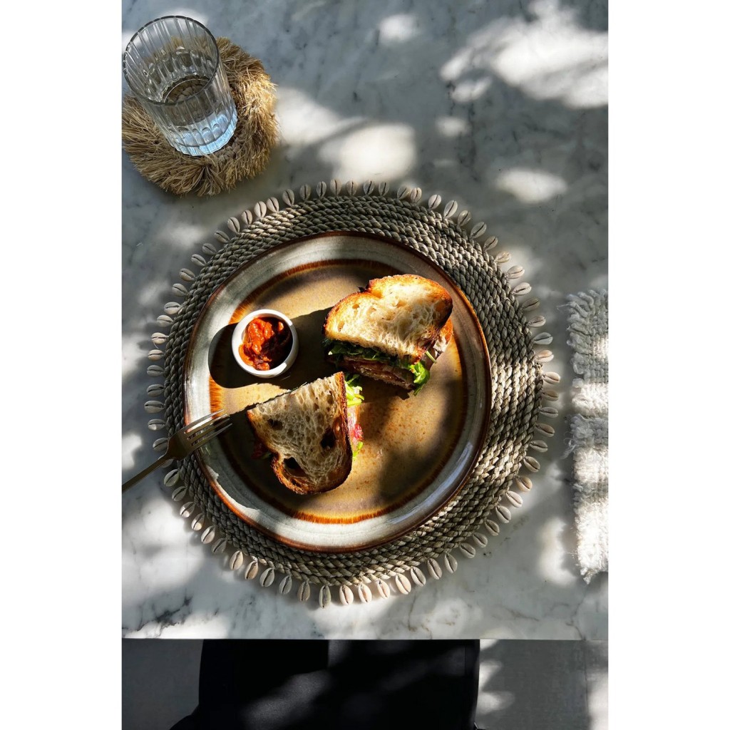 De Seagrass Shell Placemat - Natuurlijk