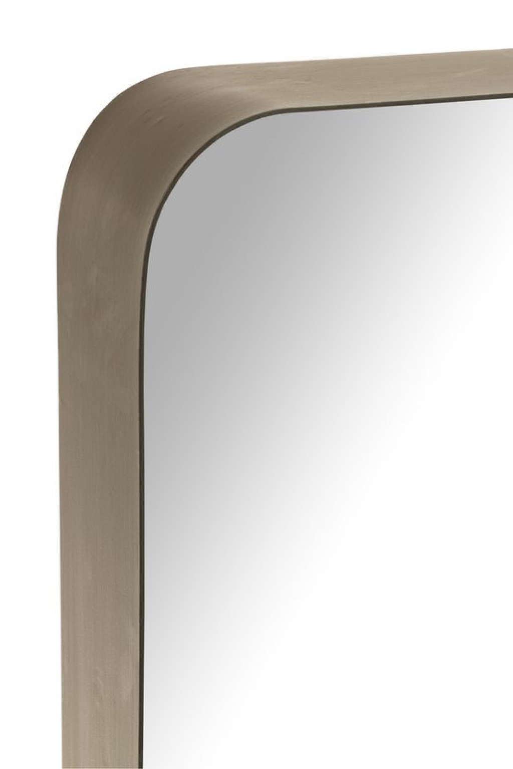 J -Line Spiegel Markus - Metal/Glass - Black - Small - 160 x 44 cm