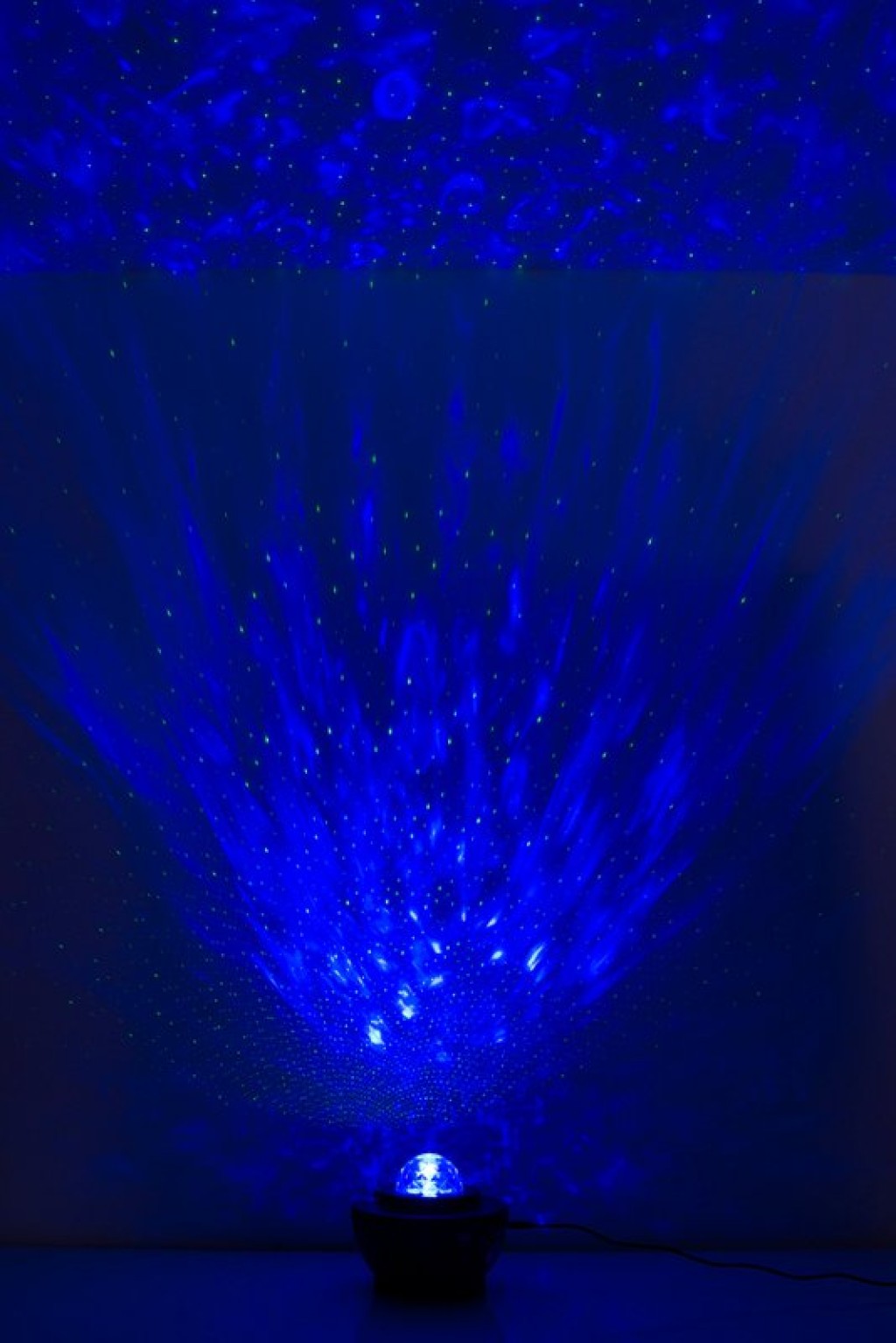 Atmospheric Galaxy LED projector, decorative lighting made of plastic, colorful, integrated LED, for inside