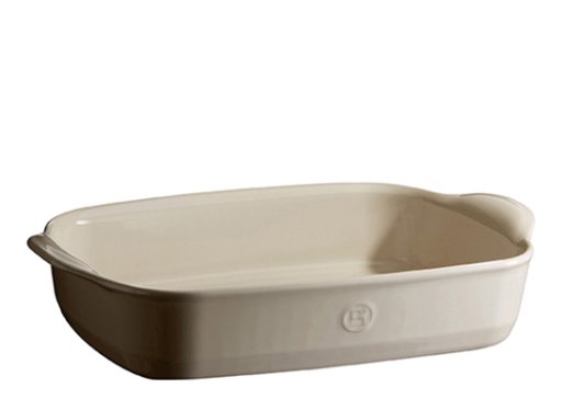 Emile Henry Schaal rechthoekig E-box - 360x230mm - Argile