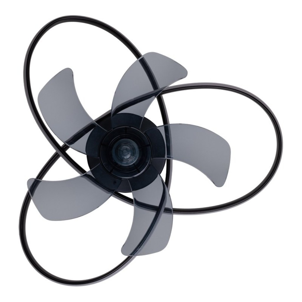 Die moderne LED Deckenleuchte "LECCIO" inklusive Ventilator, Nachtlichtfunktion, Dimmung und Lichttemperatureinstellung ist mit fest verbauten LEDs bestückt und hat einen ungefähren Øvon 58 cm.