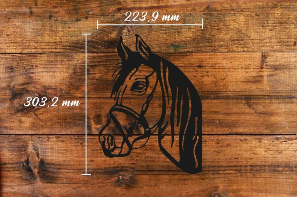 Peekaboo Horse/Horse Jumper, 141621, Black, 30.3x22.4x0.2cm