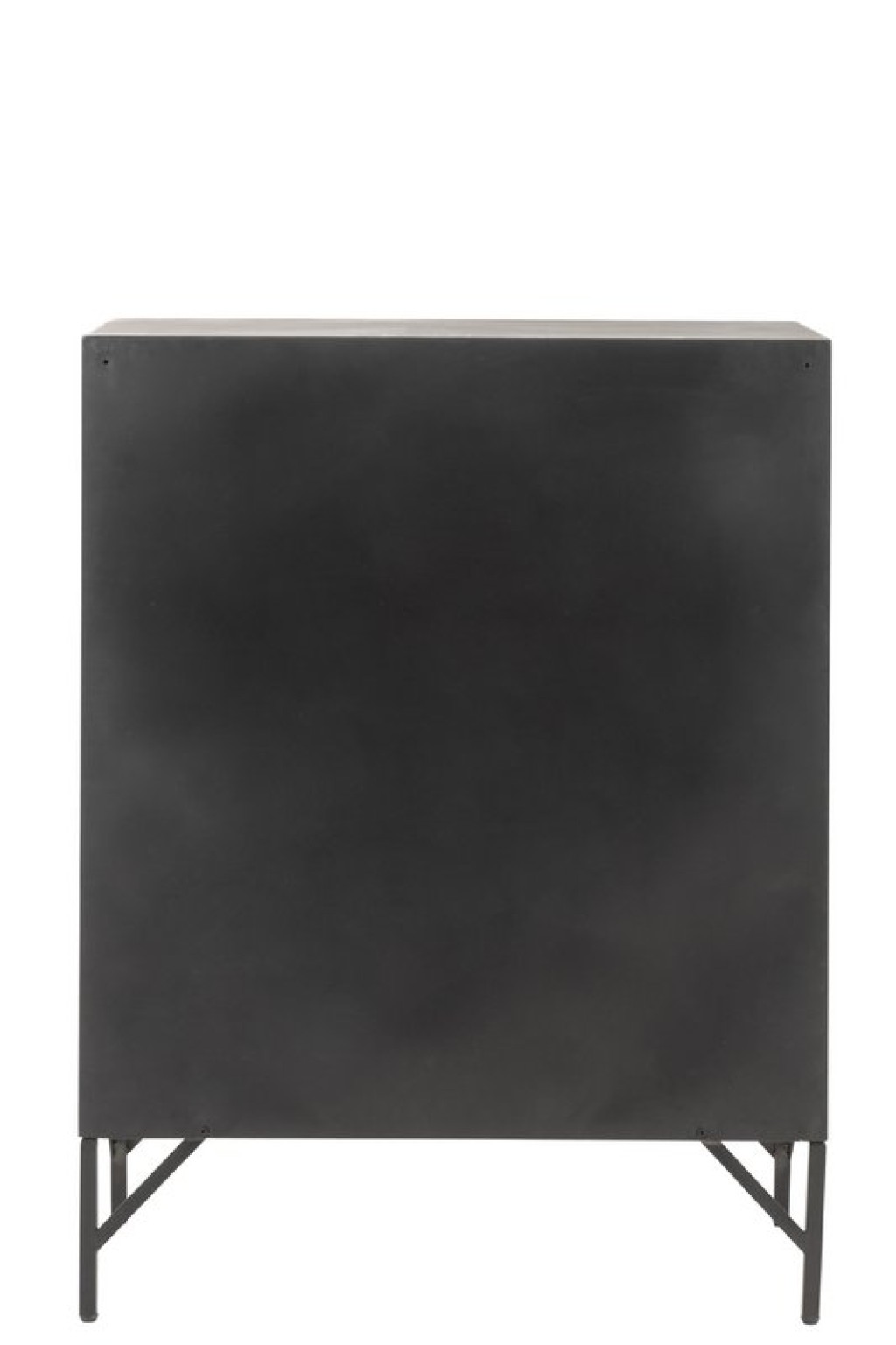 J-Line Cabinet 9 Doors Metal Black