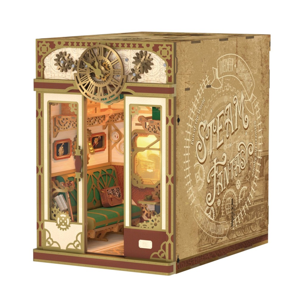Tonecheer, DIY Book Nook, Steam Fantasy, TQ442, 15,8x22,4x22,5cm