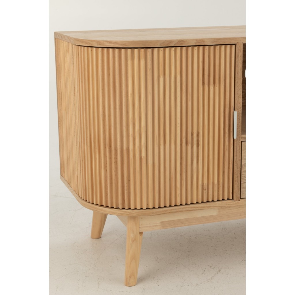 J-Line kast Rond - dennenhout - naturel - small