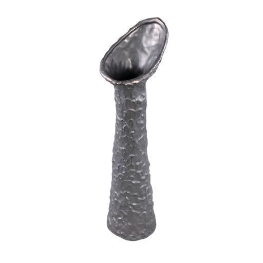 Shennen Antracite Ceramic Vase Leave Shaped Top S