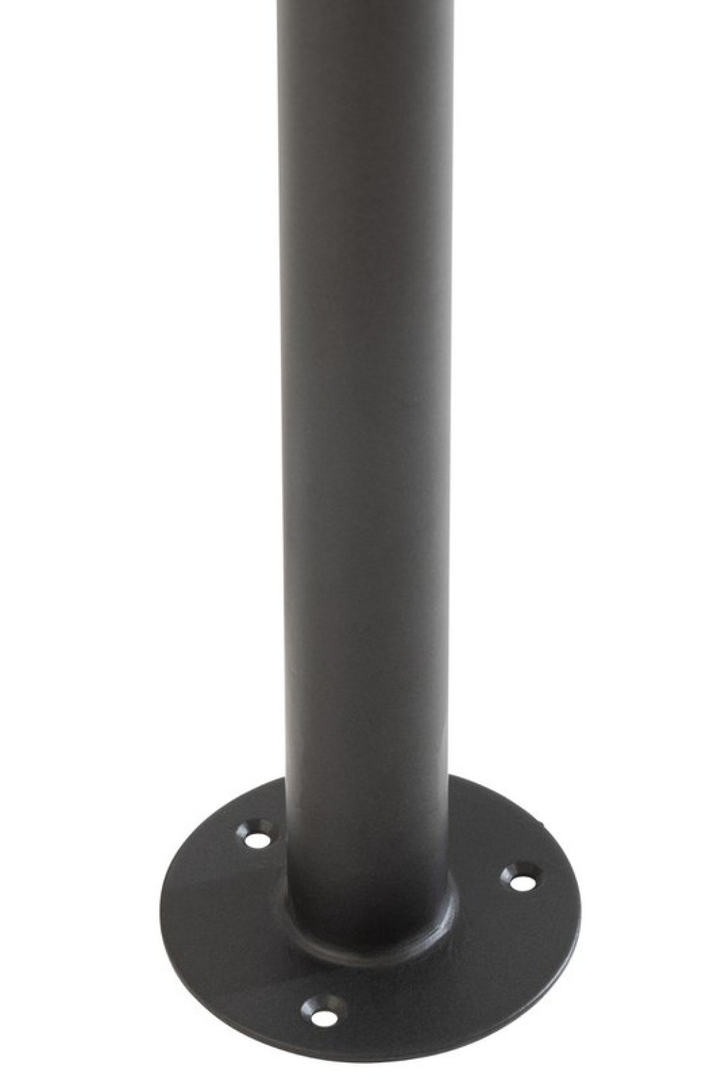 J -line mirror + wall shelf - iron/glass - white/black - 185 cm high
