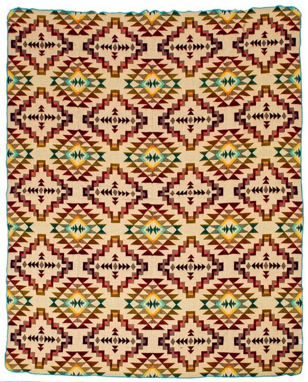 Ecuadorian alpaca blanket | native blanket | Chimborazo Pink