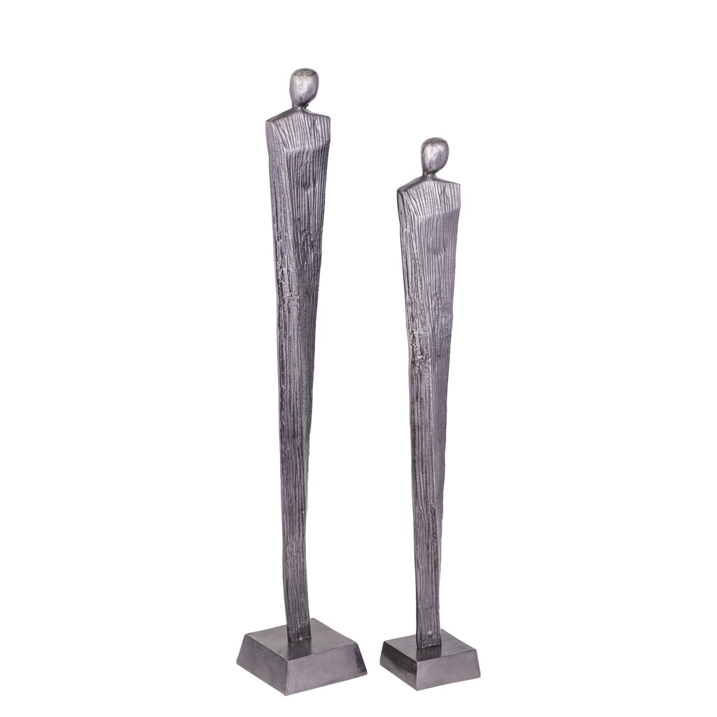 Symon GunMetal Alu Man Shape Statue L