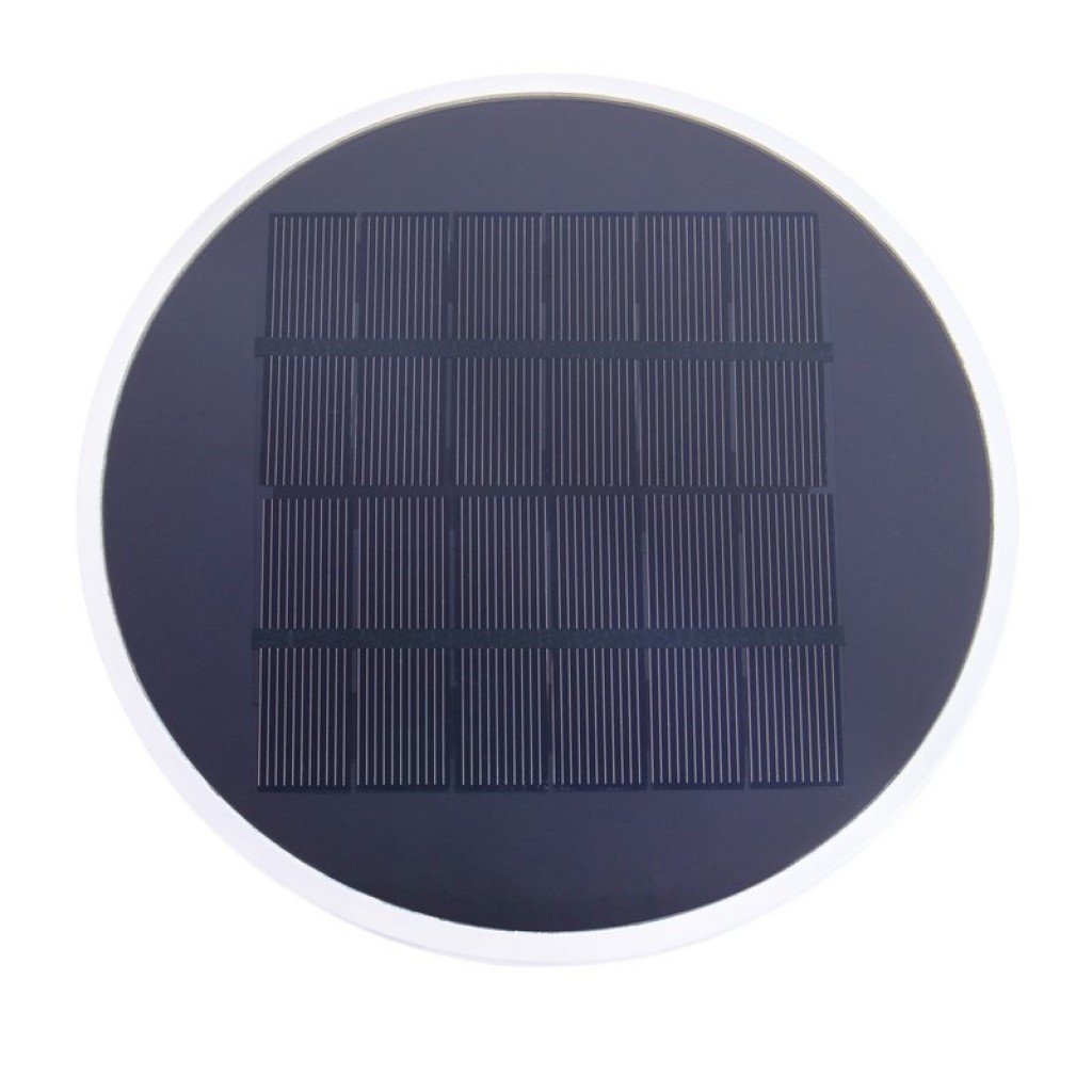 LED Solarleuchte "Ada" schwarz für Außen, LED Tischlampe aus Metall und Kunststoff 22,5 x 16 cm
