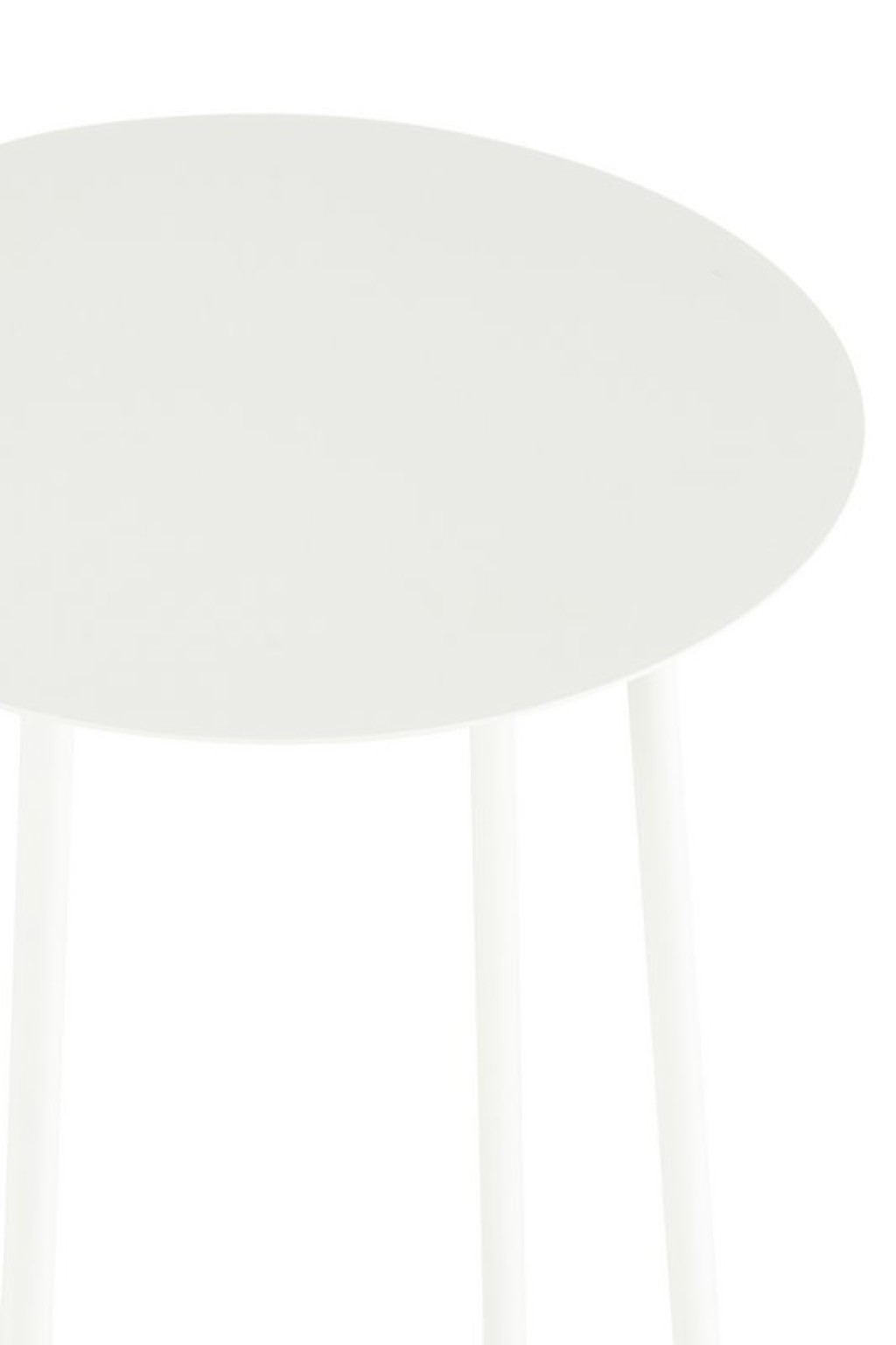 J-Line Flower Stand Two Metal White