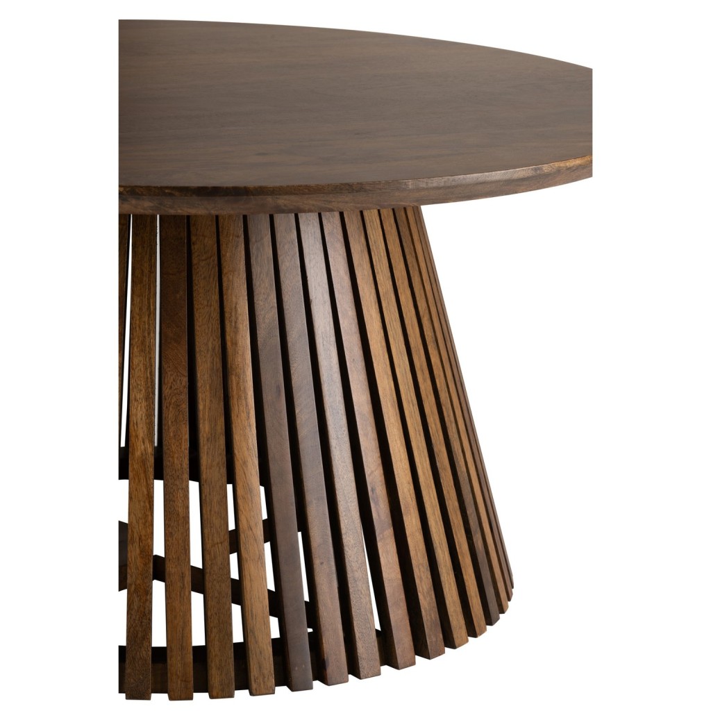 J-Line Tafel Vincent Mangohout Bruin Medium