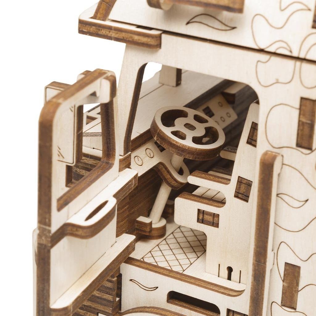Eco Wood Art, (EWA) 3D Houten Puzzel Truck Road King, 3236, 29,3×13,2×17,5cm