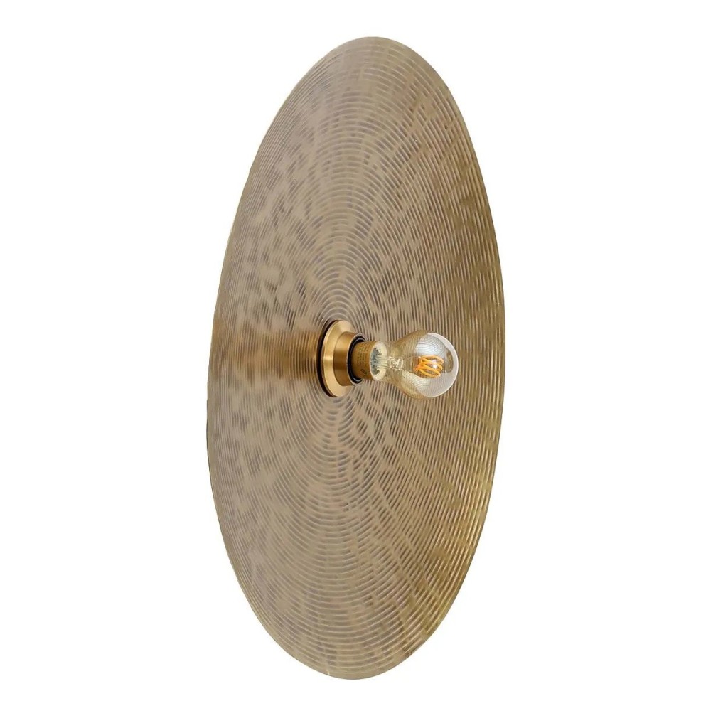 De Volle Maan Wandlamp - Messing - M
