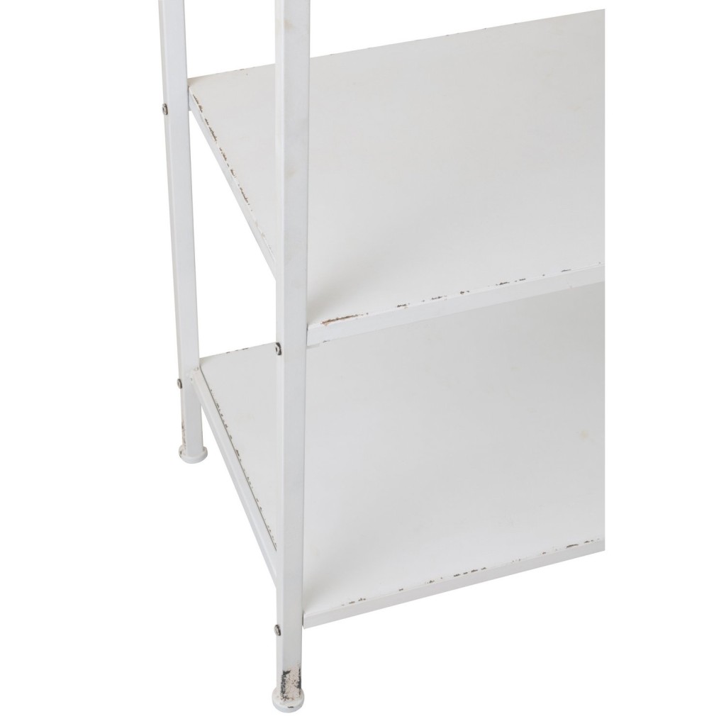 J-Line rek 1 Lade + 3 Legplanken - metaal - wit