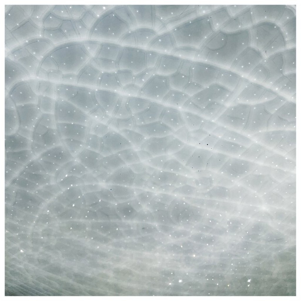 LED ceiling light "Polaris" d: 48cm crystal effect