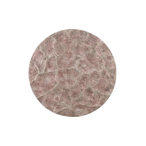 Rafet Grey Round Cement Wall Panel Rough Finish L