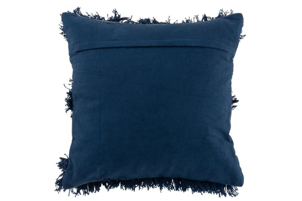 J-Line cushion Board Mirror - cotton - blue