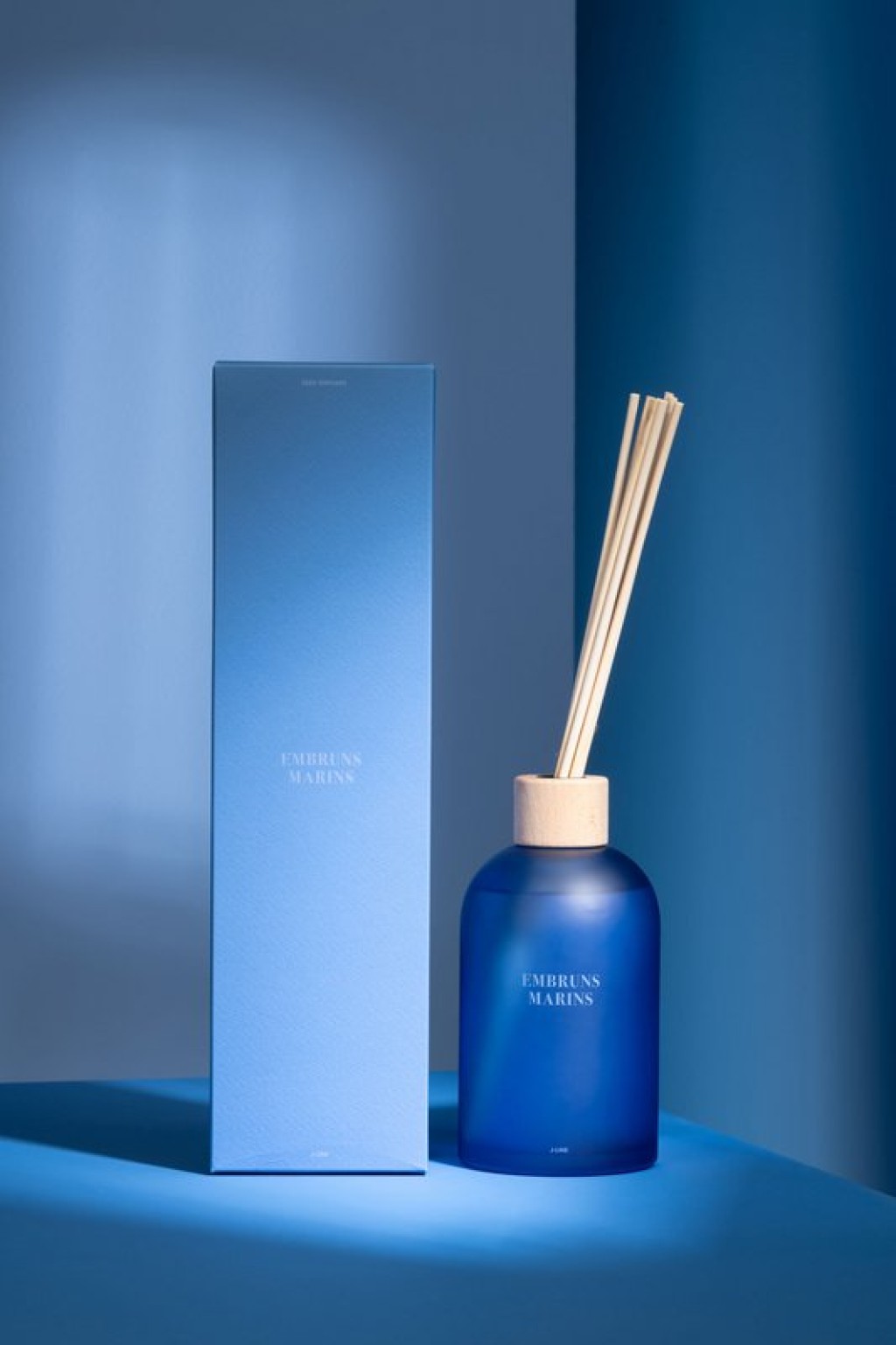 J -Linie Geurolia essential agreements - Marine embruns - blauw - 550 ml