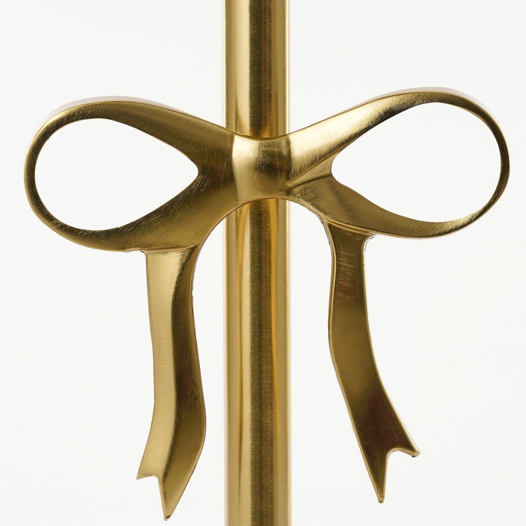 Bijzettafel - H57 x Ø25 cm - Gerecycled Aluminium - Goud