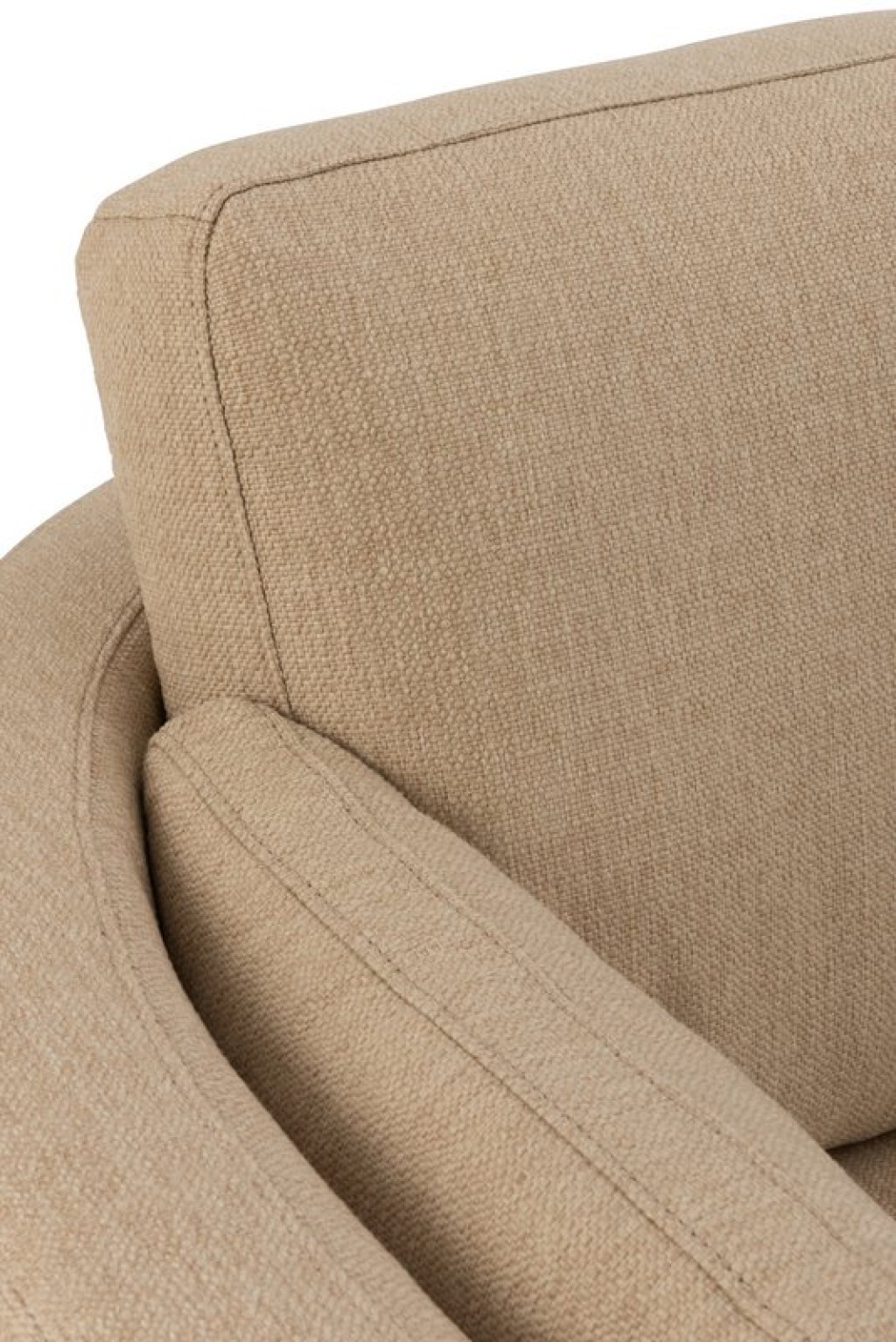 J-Line Lounge Chair Swiv Wood/Textile Beige