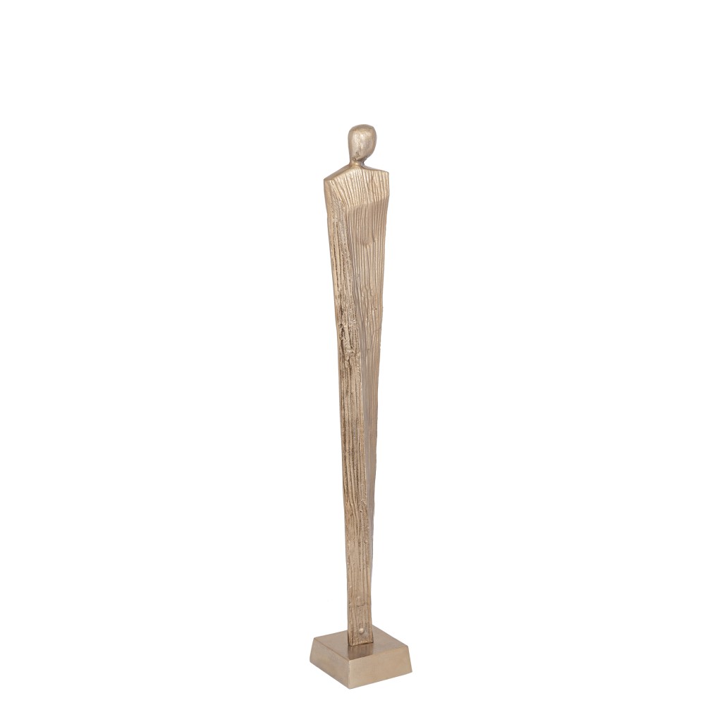 Symon BrownGold Alu Man Shape Statue S